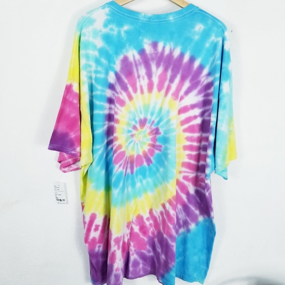 Disney Tie dye Mickey and friends 2X 100% Cotton Tee NEW - Picture 7 of 7